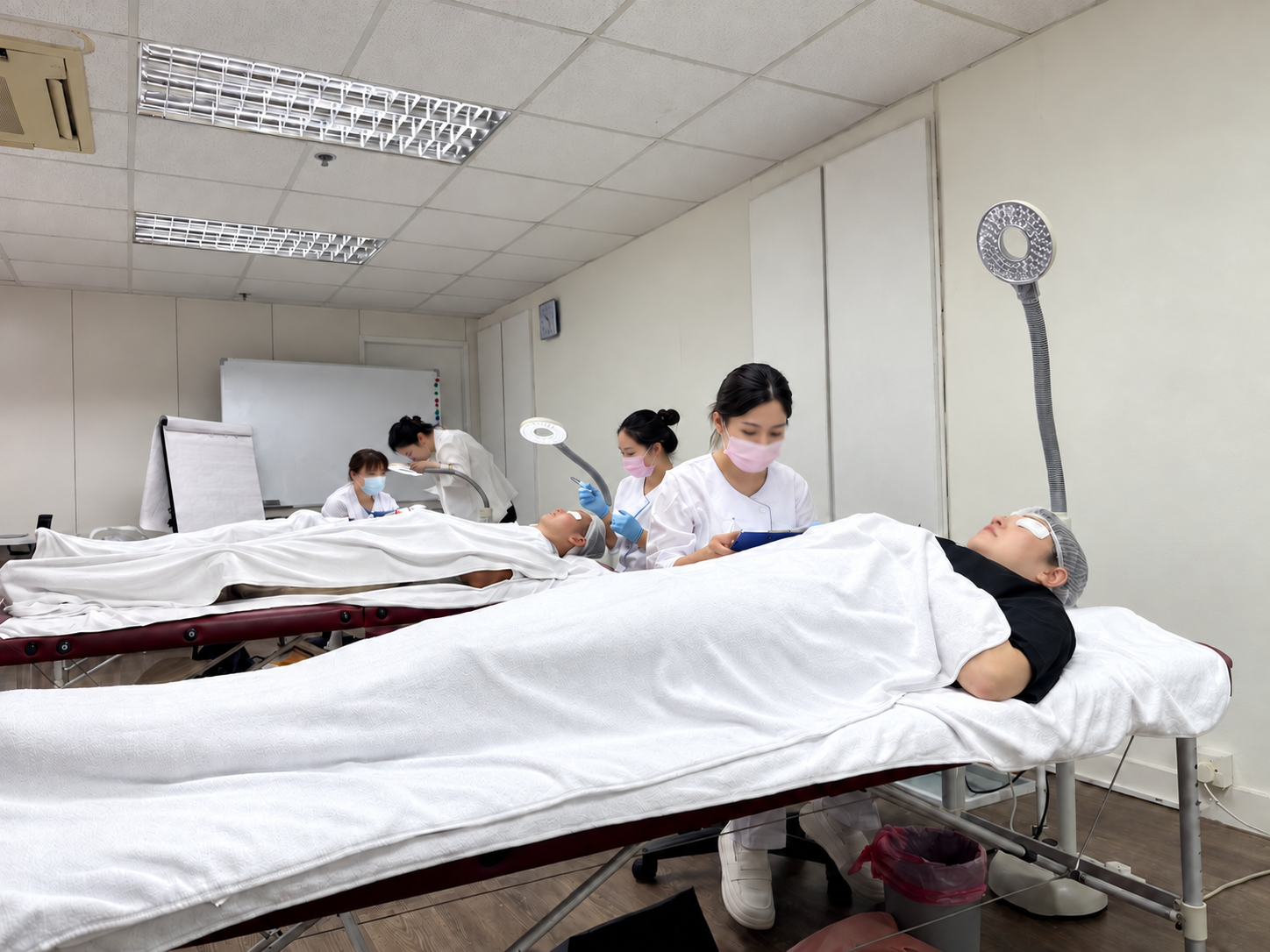 職涯路徑圖 One Plus Beauty Training 課堂實習情況